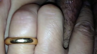 Just a tramp now noisy slurpy vag being rubbed and fingered