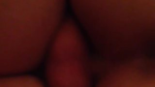 Slut wifey ejaculates on mates thick cock