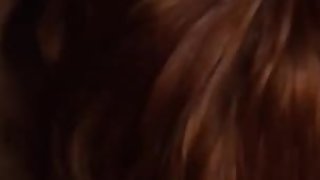 Lovely redhead tramp makes a hard dick spunk hard in pov sequence