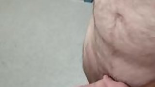 Playing with my cock and cumming