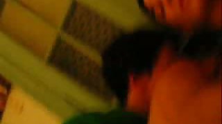 Hot dark-haired plumbed while friends video